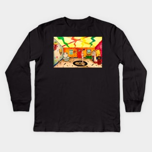 Peewee's Playhouse Kids Long Sleeve T-Shirt